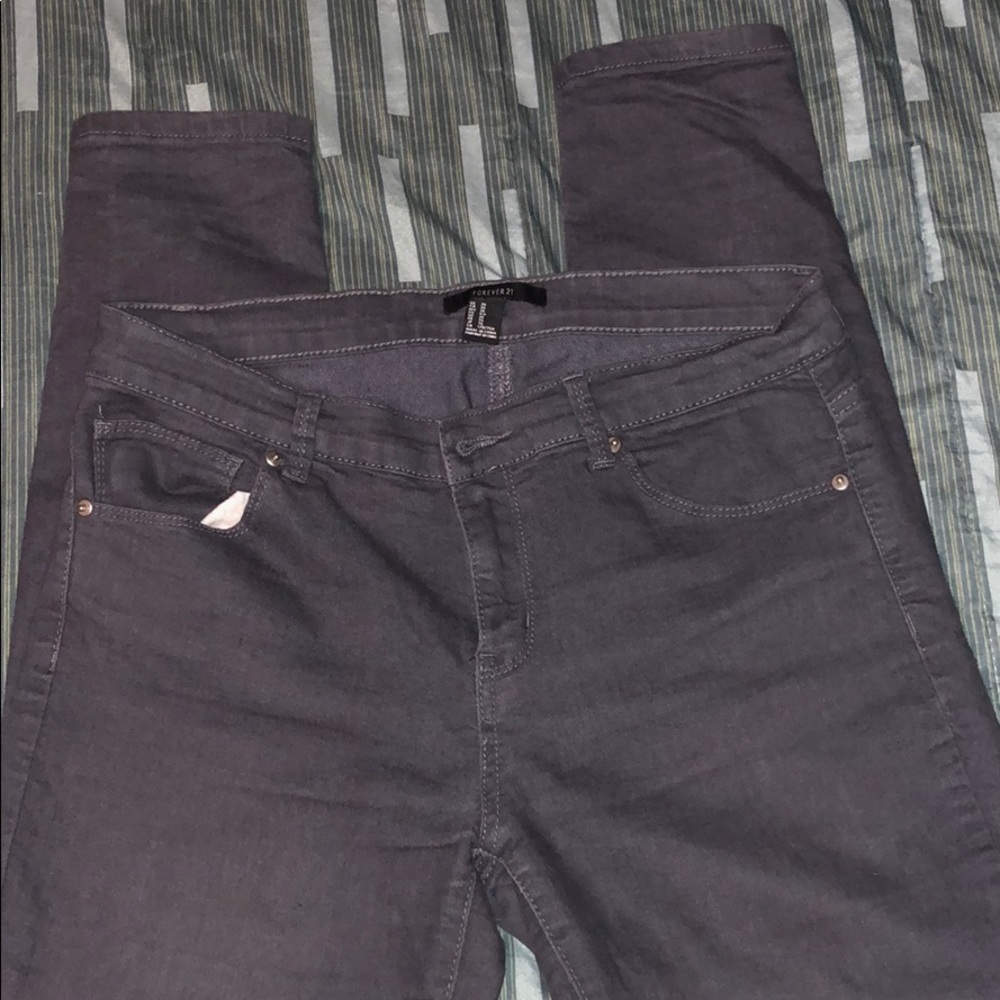 Grey F21 pants